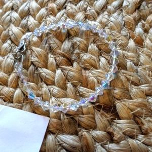 Faux crystal bracelet